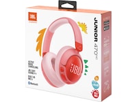 JBL Junior 470NC trådløse hodetelefoner, over-ear (rosa) Hodetelefoner