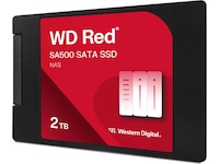 Sandisk WD Red SSD SA500 NAS 2TB Harddisk 2,5