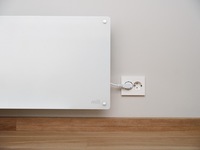 Mill Glass WiFi Gen 3 panelovn 1000W -B-Grade Demo hjem & fritid