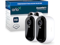 Arlo Essential 3 HD utendørs overvåkningskamera 2-pakning Overvåkningskameraer