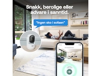 Arlo Essential 3 HD PTZ innendørs overvåkningskamera 2-pakning Overvåkningskameraer