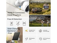 TP-Link Tapo C665G KIT solcelledrevet Wi-Fi/4G sikkerhetskamera Overvåkningskameraer