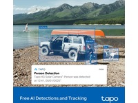 TP-Link Tapo C665G KIT solcelledrevet Wi-Fi/4G sikkerhetskamera Overvåkningskameraer