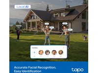 TP-Link Tapo C665G KIT solcelledrevet Wi-Fi/4G sikkerhetskamera Overvåkningskameraer