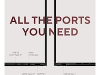 ASUS Zenbook 14 UM3406GA 14" WUXGA Touch (Jade sort) PC - Bærbar / laptop