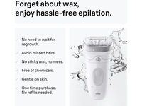 Braun Silk·épil 7 (sølv) Epilator & IPL-hårfjerning