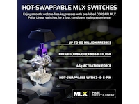 Corsair Galleon 100 SD RGB Stream Deck-integrert Gamingtastatur Gamingtastatur