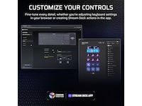 Corsair Galleon 100 SD RGB Stream Deck-integrert Gamingtastatur Gamingtastatur