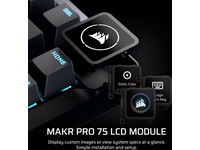 Corsair MAKR PRO 75 Hall Effect Gaming Keyboard Gamingtastatur
