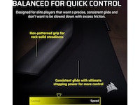 CORSAIR MM PRO Large Control Gaming Mouse Pad (sort) Gamingmusematte