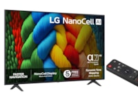 LG 65" NANO80 AI 4K NanoCell Smart TV (2025) + lydplanke 60 - 69 tommer TV