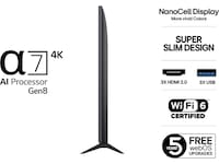 LG 65" NANO80 AI 4K NanoCell Smart TV (2025) + lydplanke 60 - 69 tommer TV