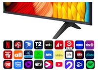 LG 65" NANO80 AI 4K NanoCell Smart TV (2025) + lydplanke 60 - 69 tommer TV
