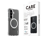 PanzerGlass CARE Galaxy S26 Samba Hardcase deksel (gjennomsiktig/hvit) Deksel til mobiltelefon