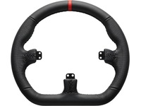 Asetek Closed D sort skinnkant Ratt & pedaler