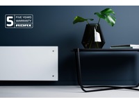 Adax Clea WiFi panelovn glass 1000W, 2-pakning (hvit) Panelovner