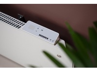 Adax Clea WiFi panelovn glass 1000W, 2-pakning (hvit) Panelovner