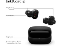Sony LinkBuds Clip åpne øretelefoner (Gråbeige) Hodetelefoner