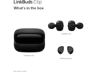 Sony LinkBuds Clip åpne øretelefoner (Gråbeige) Hodetelefoner