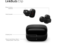 Sony LinkBuds Clip åpne øretelefoner (Lavendel) Hodetelefoner