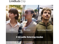Sony LinkBuds Clip åpne øretelefoner (Lavendel) Hodetelefoner