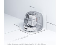 DJI ROMO P Robotstøvsugere