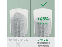 Leitz Makuleringsmaskin IQ OptiMax Home Office 225 Mikrokutt P5 Makuleringsmaskiner