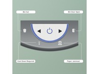Leitz Makuleringsmaskin IQ OptiMax Home Office 225 Mikrokutt P5 Makuleringsmaskiner