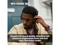 Sony WH-1000XM5 trådløse hodetelefoner, Over-Ear (blå) + WF-510 Buds Hodetelefoner