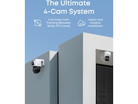 Eufy NVR Security System S4 overvåkningssystem Overvåkningskameraer