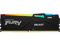 Kingston FURY Beast RGB 6000MHz DDR5 16GB (sort) Minnebrikker