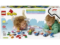 LEGO DUPLO Town F1 Team med racerbiler og sjåfører 10445 LEGO