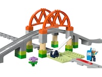 LEGO DUPLO Town Tågbro og spor – Utvidelsessett 10426 LEGO