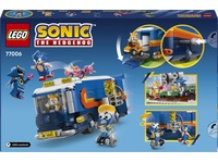 LEGO Sonic Team Sonics kommandotrailer 77006 LEGO