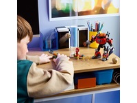 LEGO Sonic Knuckles mot Dr. Eggmans Egg Crusher robot 77005 LEGO