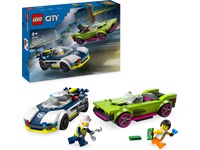 LEGO City Police Jakt med politibil og muskelbil 60415 LEGO