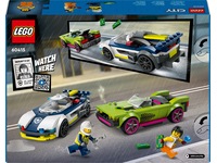 LEGO City Police Jakt med politibil og muskelbil 60415 LEGO