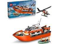 LEGO City Kystvaktens helikopter og redningsbåt 60504 LEGO