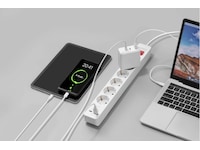 Andersson PWS-C2000 6-veis strømforgrener 3m 2-pack Skjøtekabel & forgrener