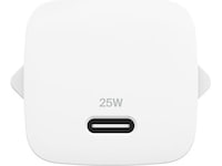 Belkin 25W USB-C Vegglader (hvit) Mobilladere