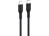 Belkin Dual USB-C PD GaN vegglader (sort) Mobilladere