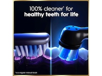 Oral-B iO9 elektrisk tannbørste Duo-pack (sort og rosa) Tannbørstehoder