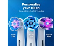 Oral-B iO3 elektrisk tannbørste (hvit) Tannbørstehoder