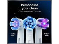 Oral-B iO10 elektrisk tannbørste (hvit) Tannbørstehoder