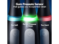 Oral-B iO3 elektrisk tannbørste (sort) Tannbørstehoder