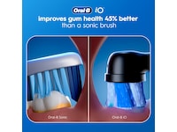 Oral-B iO3 elektrisk tannbørste (sort) Tannbørstehoder