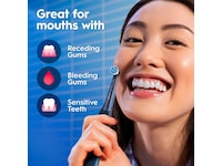 Oral-B iO3 elektrisk tannbørste (sort) Tannbørstehoder