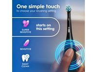 Oral-B iO 2 elektrisk tannbørste (Night Black) Tannbørstehoder