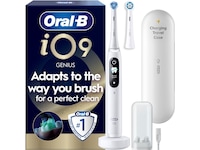 Oral-B iO9 elektrisk tannbørste (hvit) Tannbørstehoder
