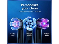 Oral-B iO5 elektrisk tannbørste (rosa) Tannbørstehoder